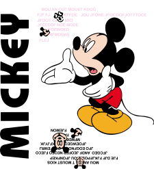 Mickey Mouse Disney Desenho