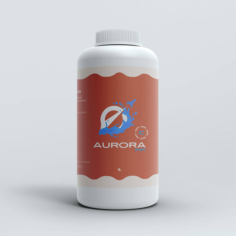 Tinta DTF AuroraINK - CYANO 1 LITRO