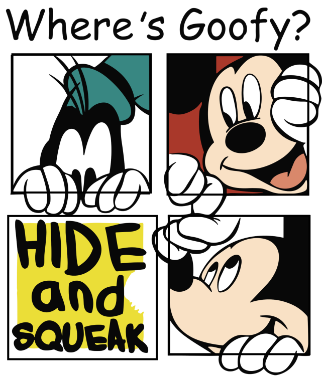 Hide And Squeak Mickey Friend