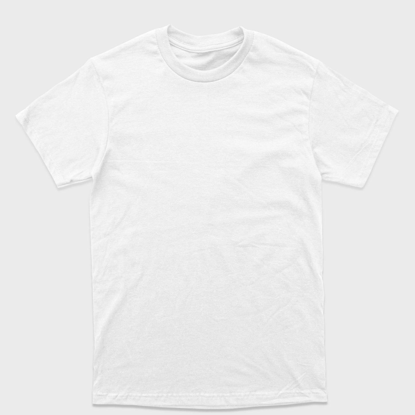 Camiseta Branca 100% algodão T-Shirt 30.1