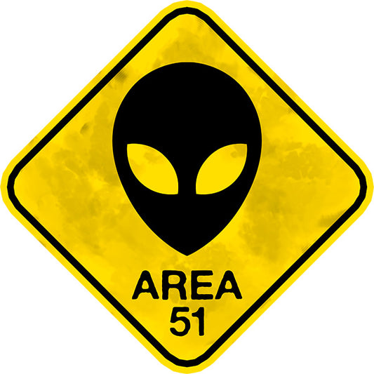 Estampa Aplicável Alien Area 51