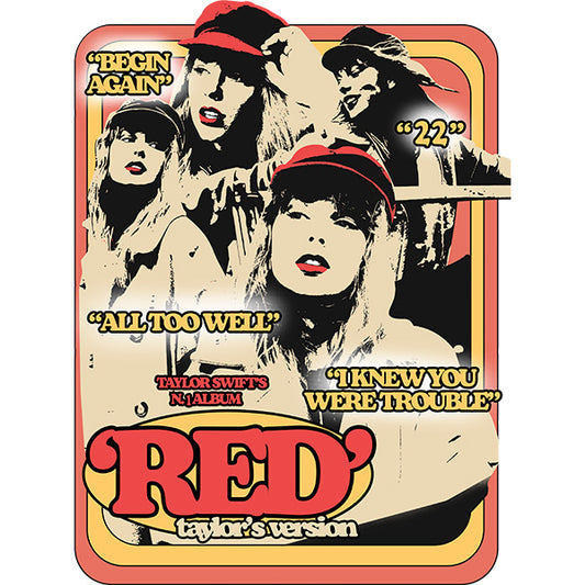 Estampa Aplicável Album Red Taylor´s Version