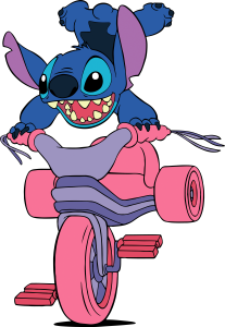 Stitch Andando Velotrol