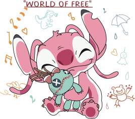 Lilo And Stitch Kawaii Hug