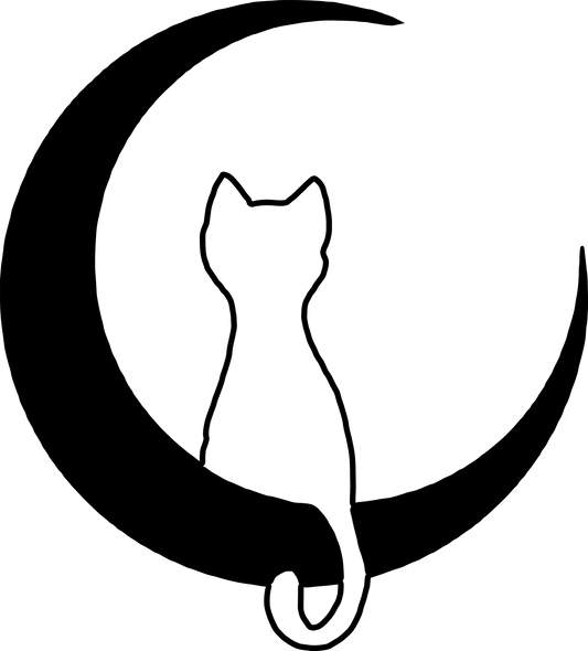 Casal Gato Lua