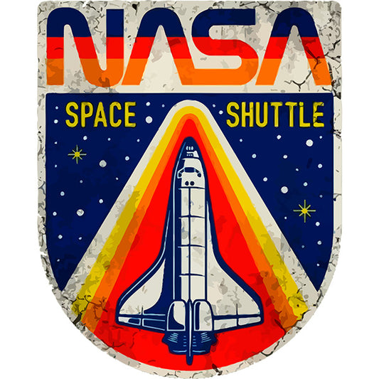 Estampa Aplicável DTF Nasa Vintage