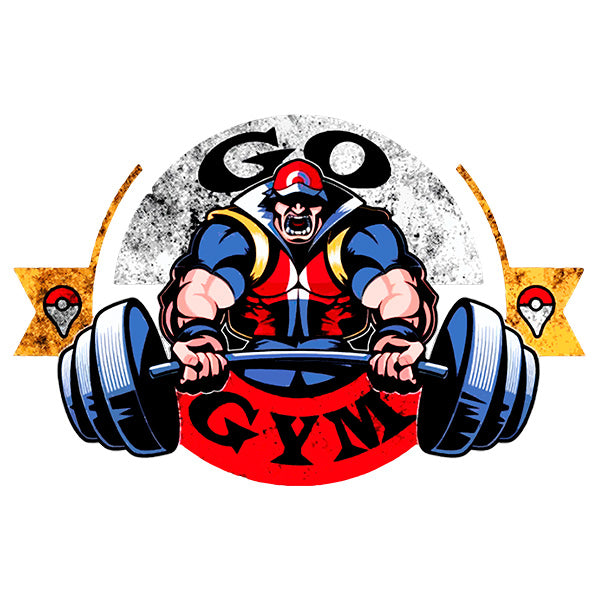 Estampa Aplicável DTF  Go Gym Academia
