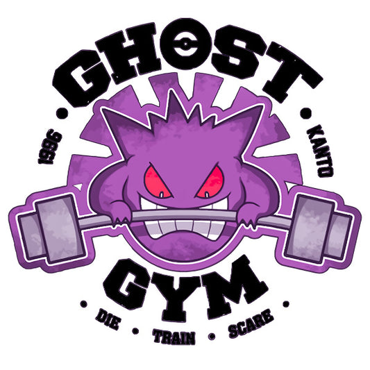 Estampa Aplicável DTF Ghost Gym Pokemon