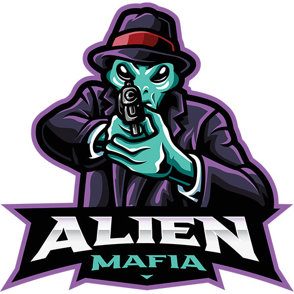 Estampa Aplicável DTF Mafia Alien ET